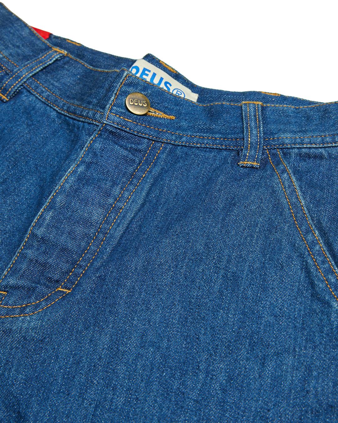 Kaiman Short Vintage - Blue Denim Product Image