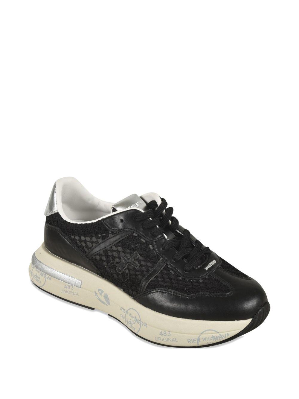 Cassie leather sneakers Product Image