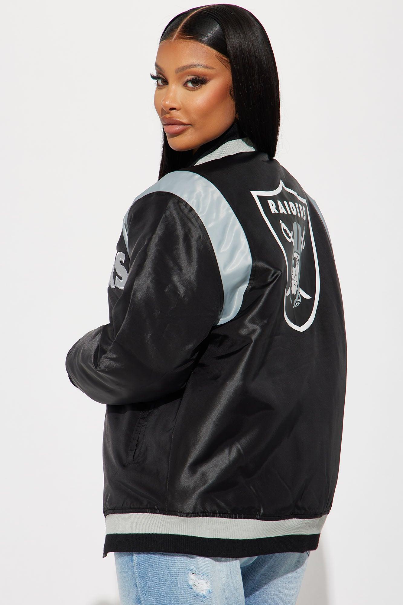Raiders House Bomber Jacket - Black Female Product Image