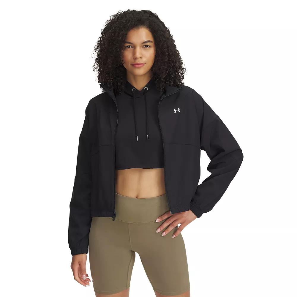 Women's Under Armour Rival Woven Jacket,  Product Image