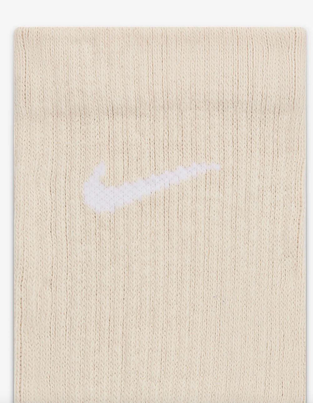 NIKE Everyday Plus 3 Pack Cushioned Mens Crew Socks - PINK/BROWN Product Image