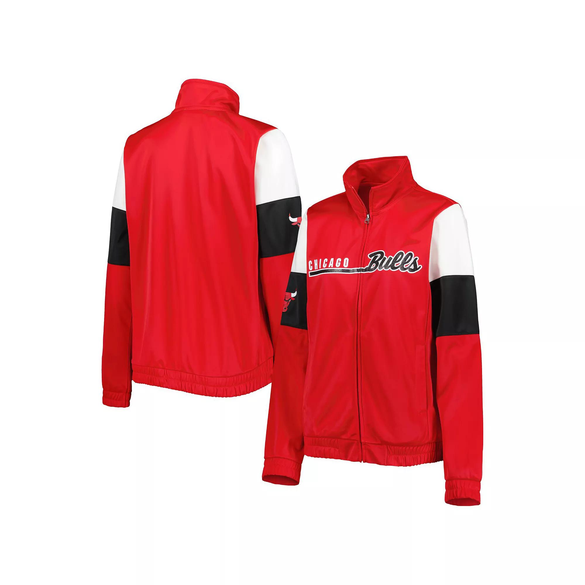 Women's G-III 4Her by Carl Banks Red Chicago Bulls Change Up Full-Zip Track Jacket,  Product Image