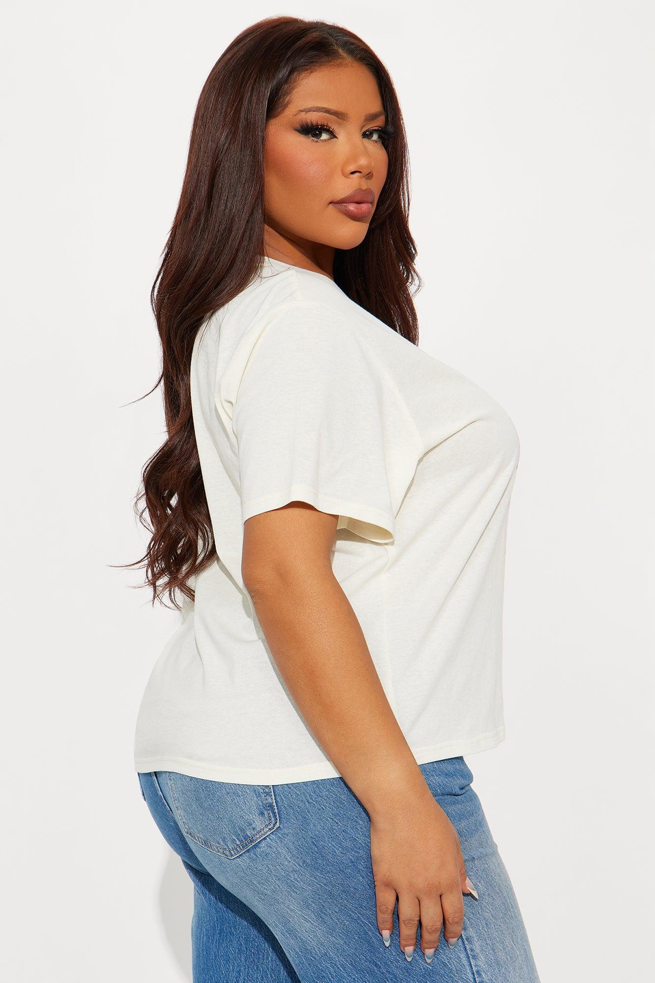 Stitch In Paradise Graphic Tee - Ivory Product Image