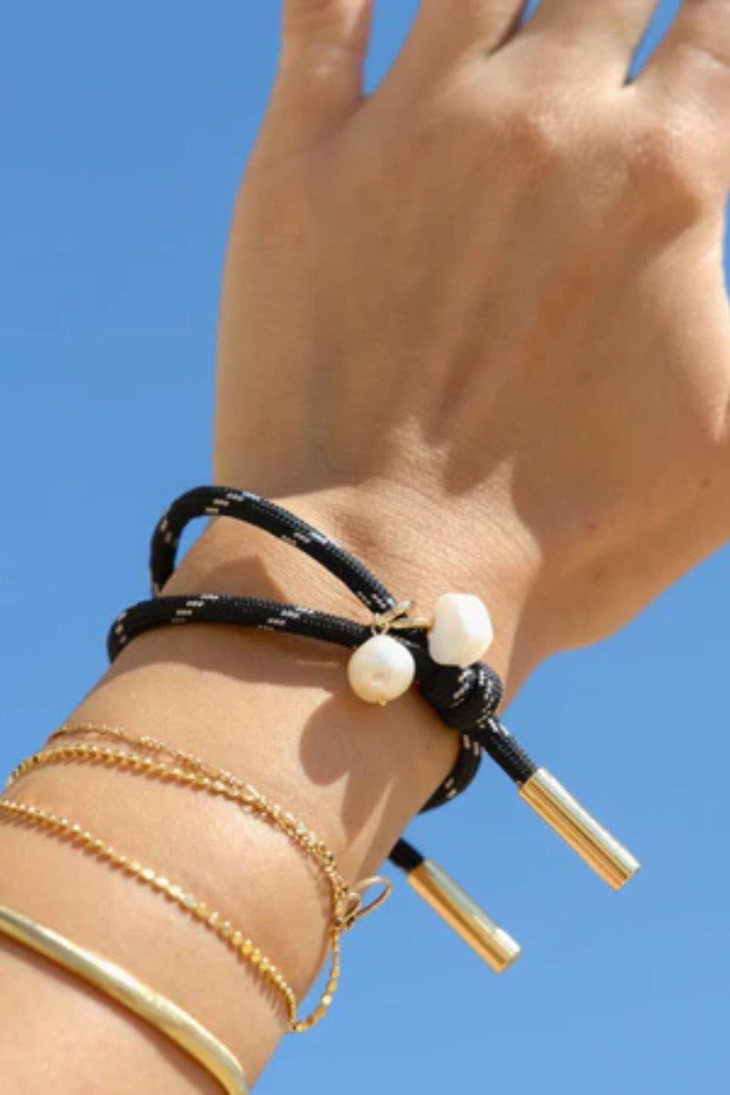 Black Cord Bracelet Product Image