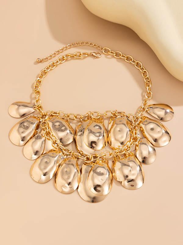 Chains Solid Color Necklaces Accessories Product Image