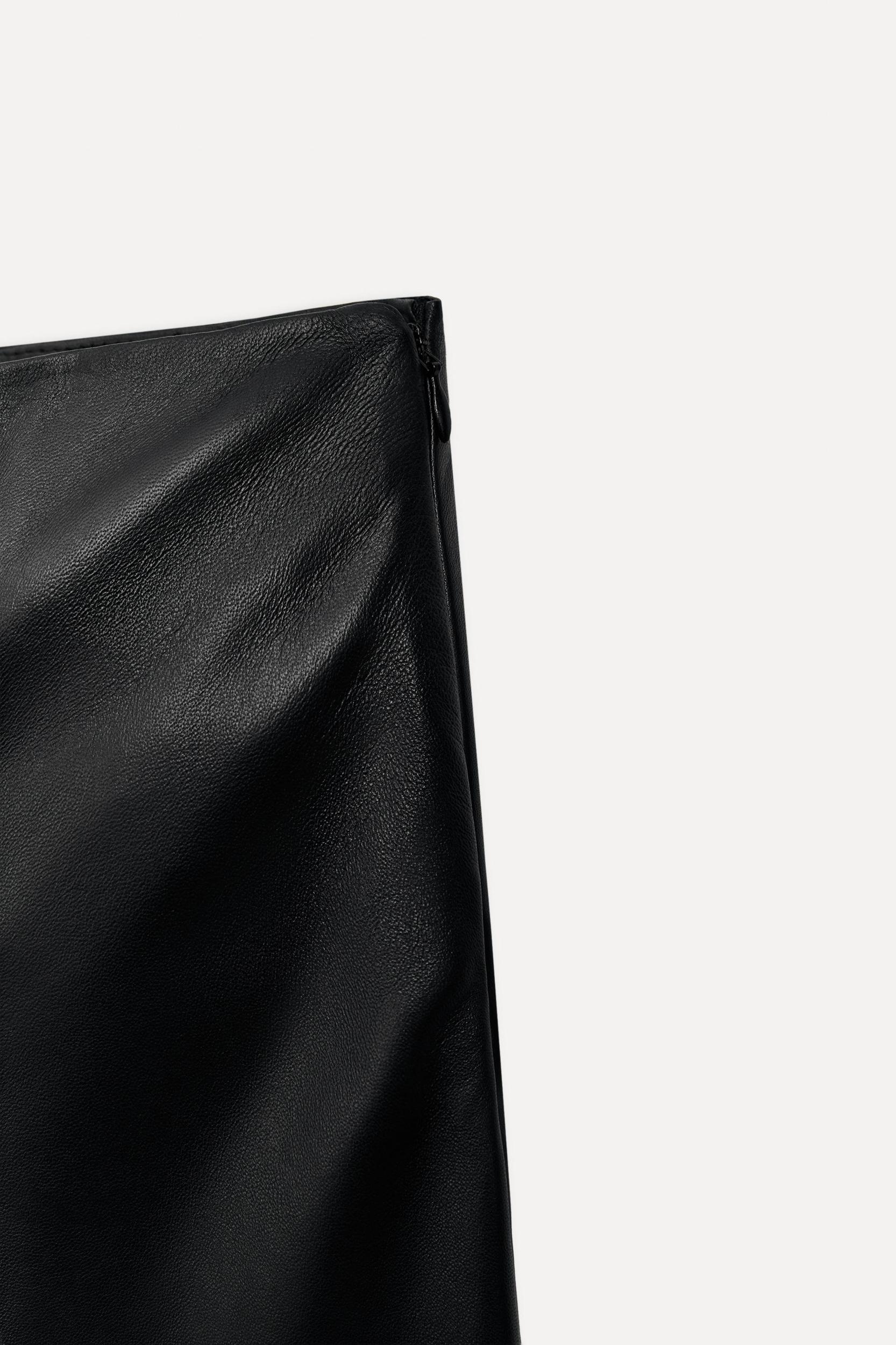 FRONT SEAM LEATHER PANTS 50TH ANNIVERSARY Product Image