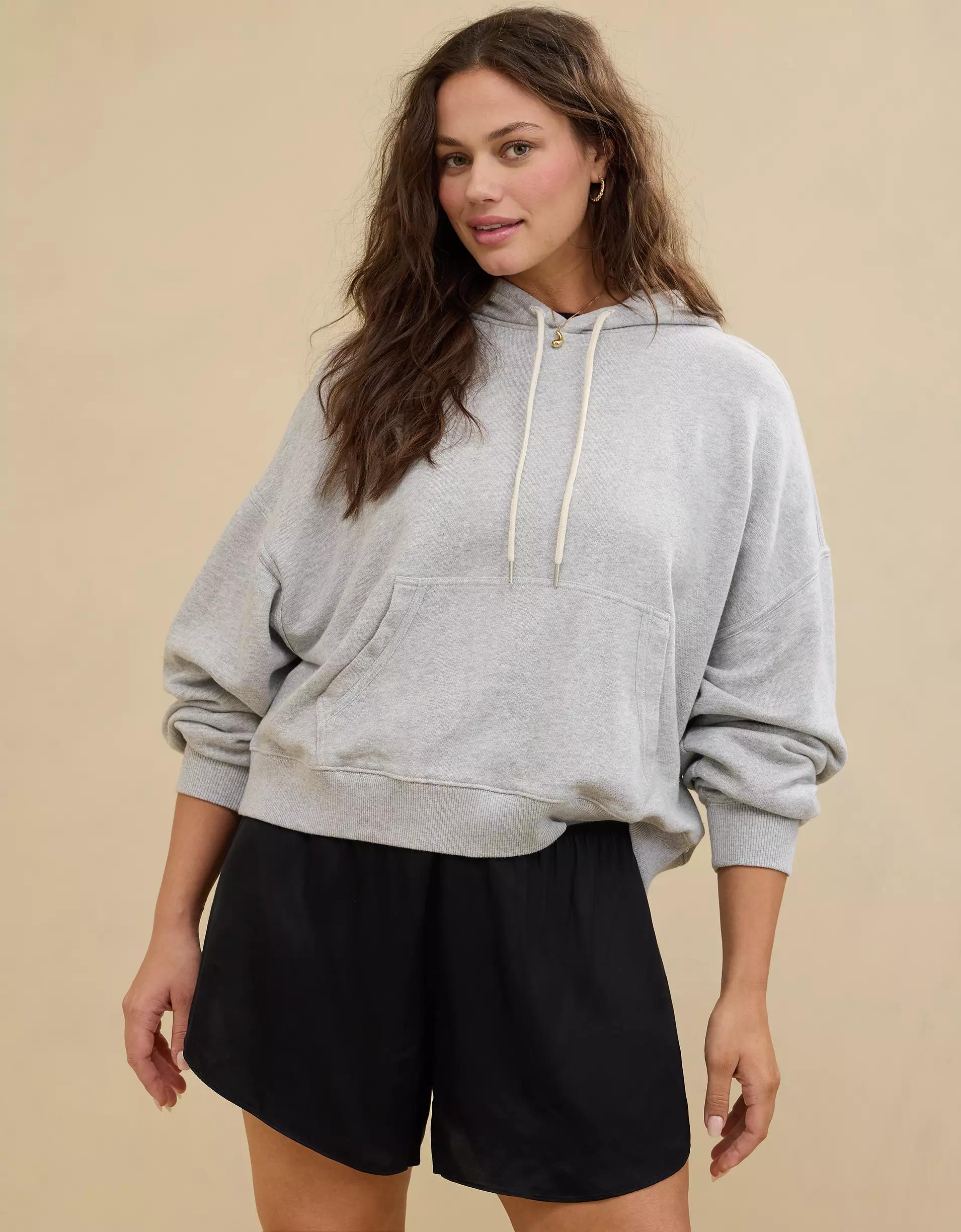 Aerie Off-Duty Satin Flirty Boxer Product Image