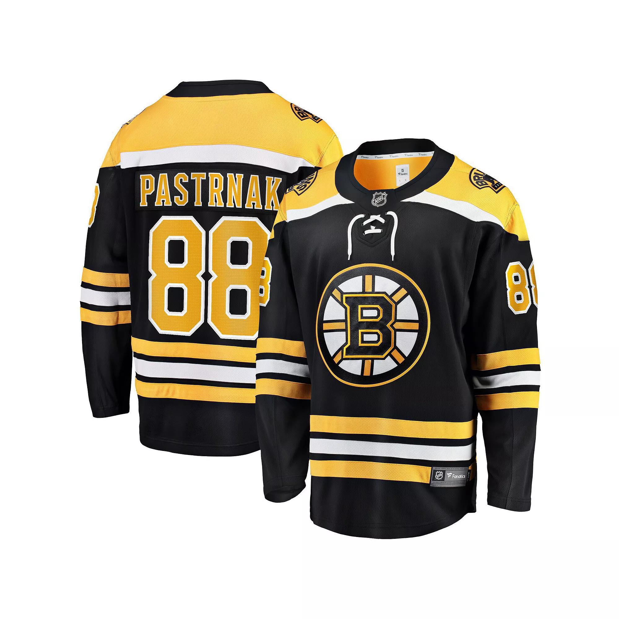 Mens Fanatics Branded David Pastrnak Boston Bruins Home Breakaway Jersey Product Image