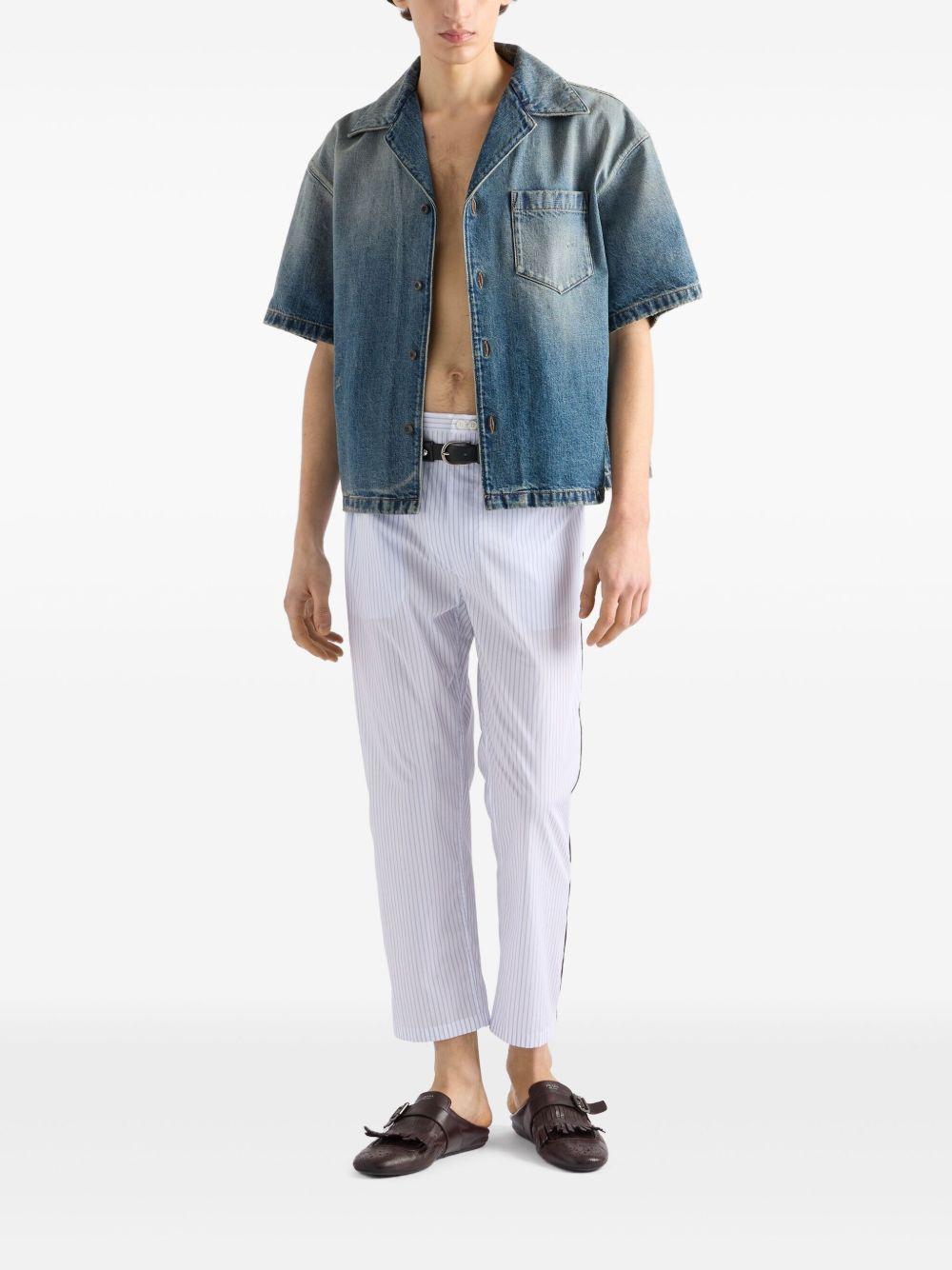 denim shirt Product Image