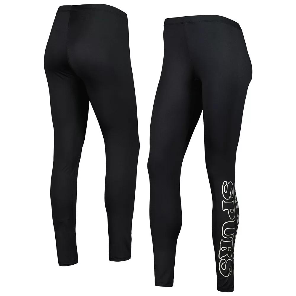 Women's G-III 4Her by Carl Banks Black San Antonio Spurs Stadium Leggings,  Product Image