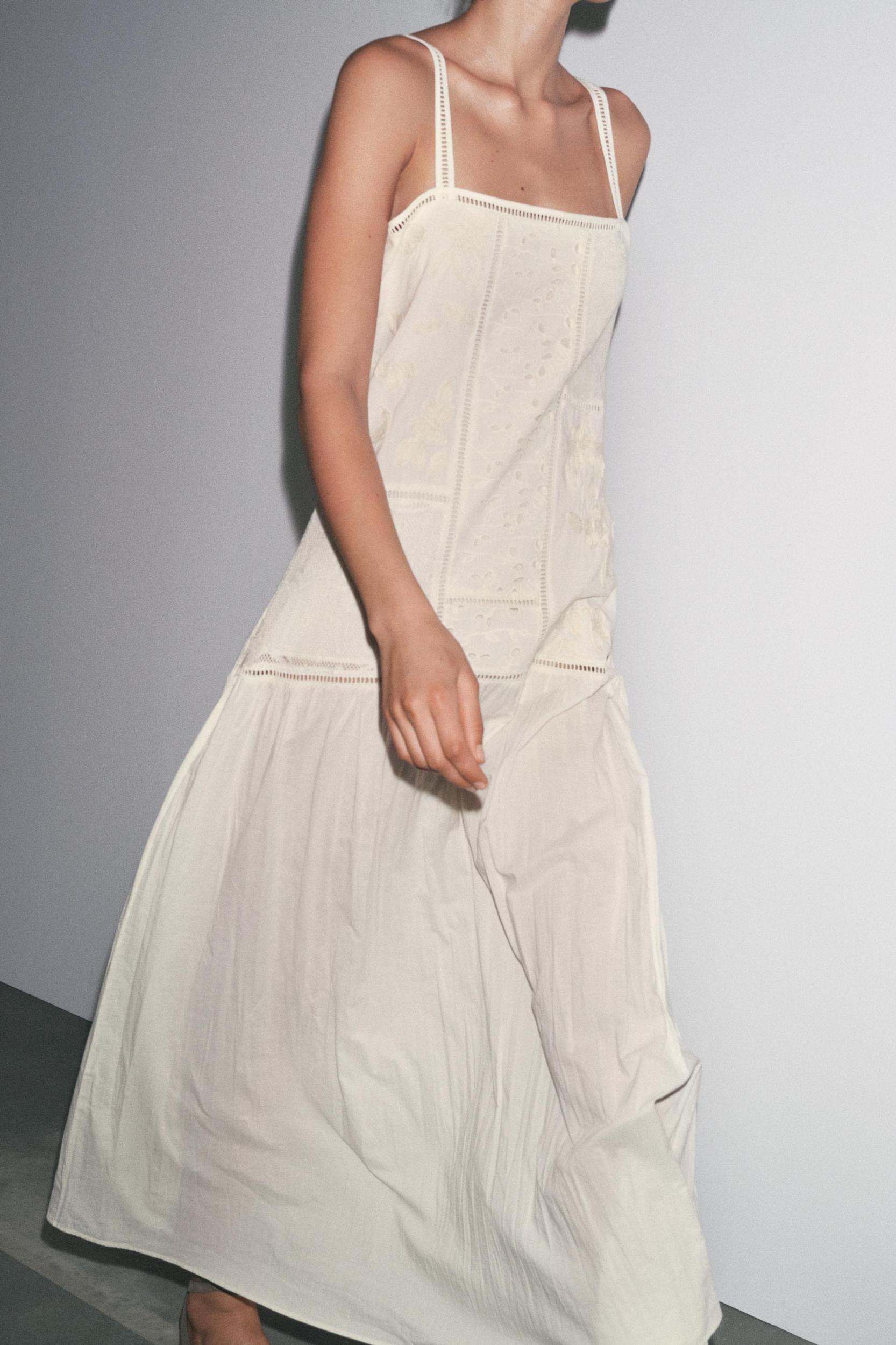 ZW COLLECTION PATCHWORK EMBROIDERED DRESS Product Image