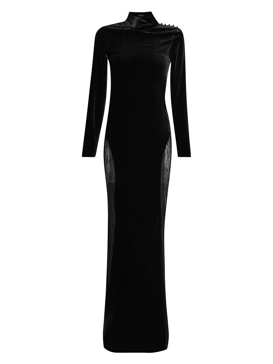Womens Amor Velvet Dress Product Image