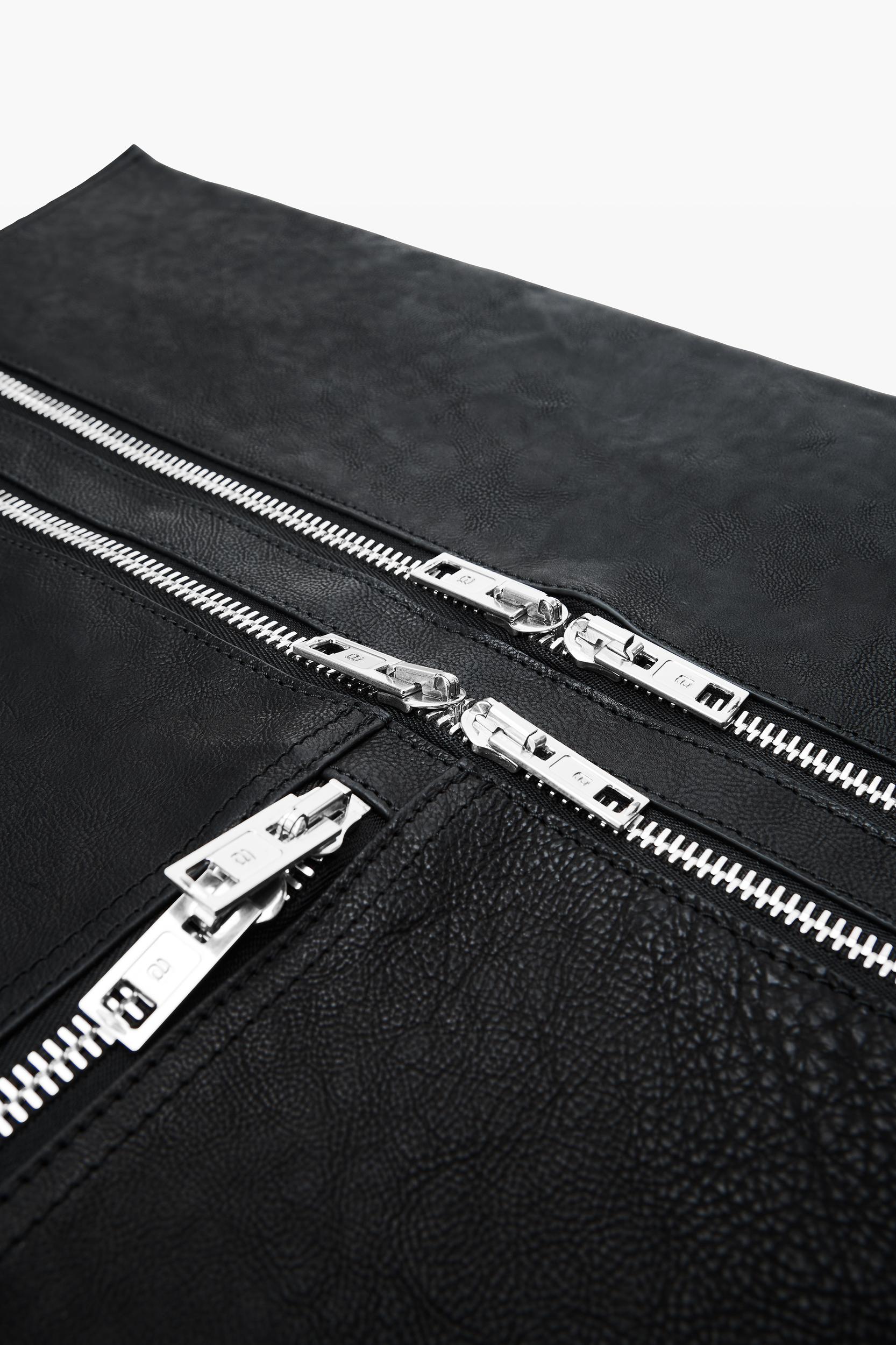 Black Large Calfskin Geo Bag Product Image