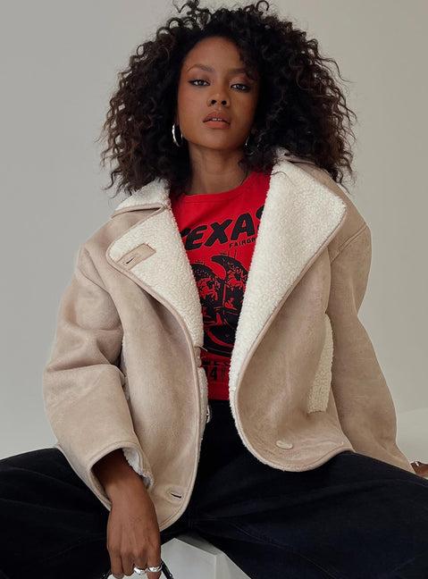 Baxley Jacket Beige Product Image