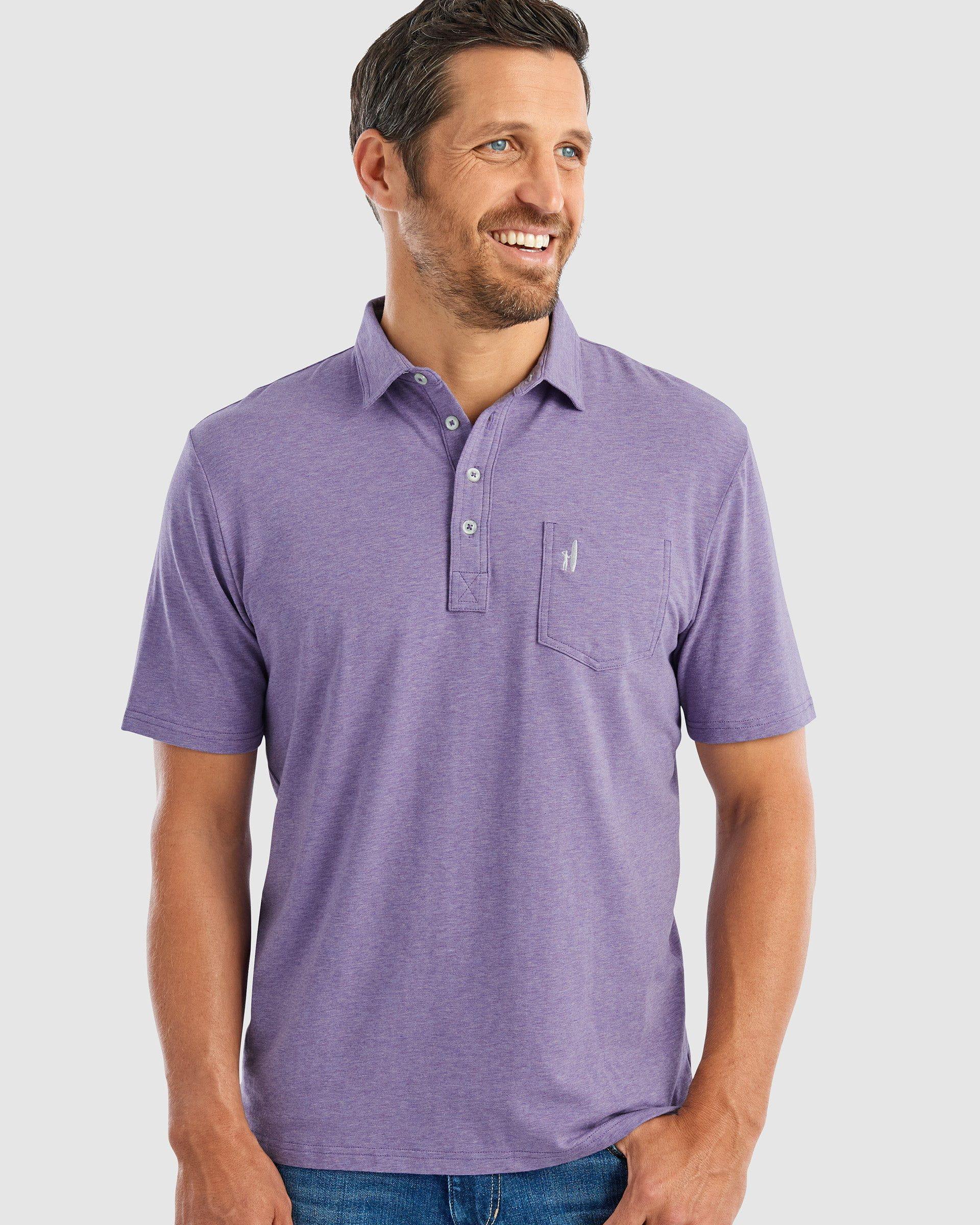 GS- TEST -  Heathered Original Polo Product Image
