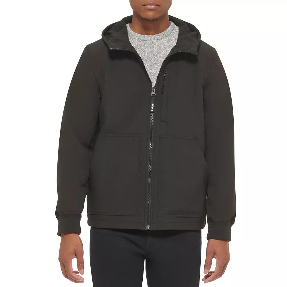Men's Levi's® Softshell Utility Hooded Jacket,  Product Image