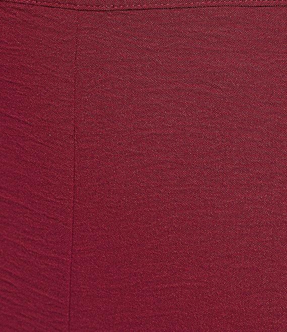 Allison Daley Petite Rhubarb Pull-On Straight Leg Soft Pants Product Image