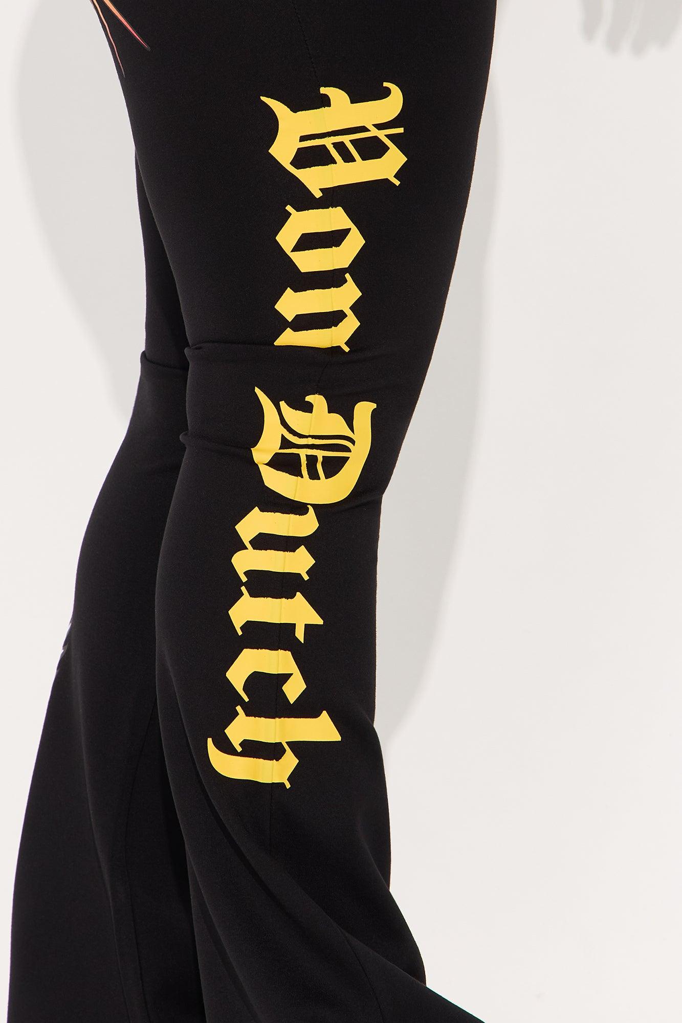 Von Dutch Wheels Up Flared Pant - Black Product Image