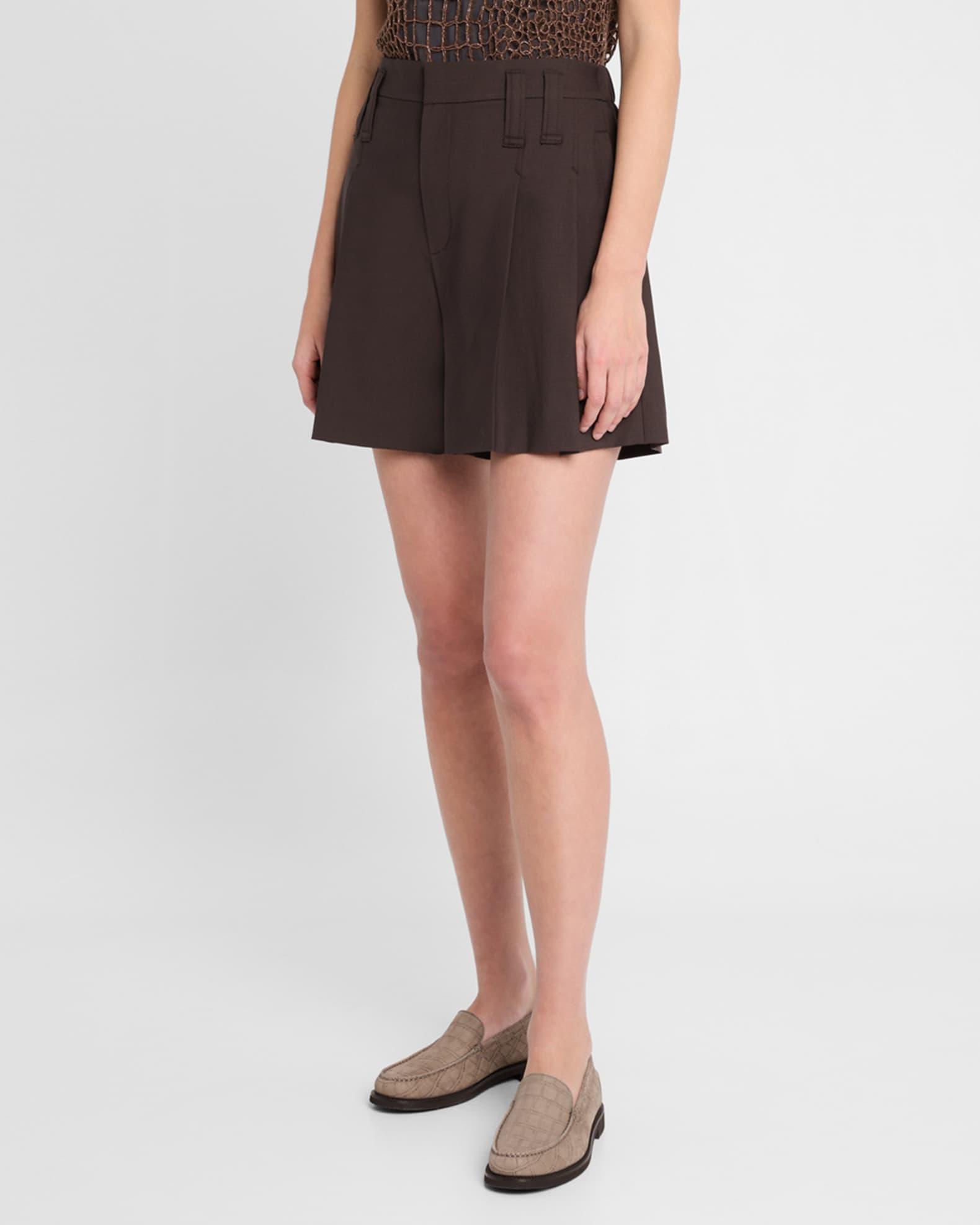 Tropical Wool Formal Shorts Product Image