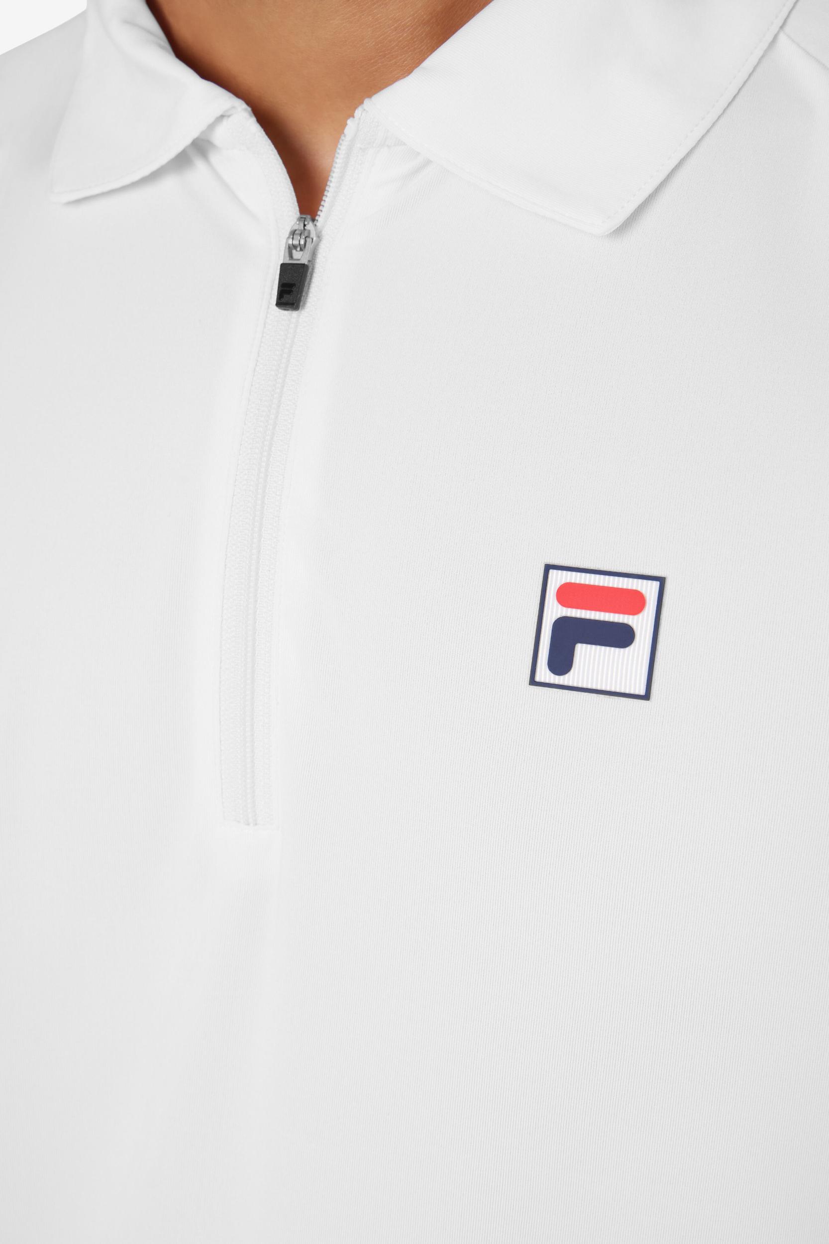 Short Sleeve Zip Polo Product Image