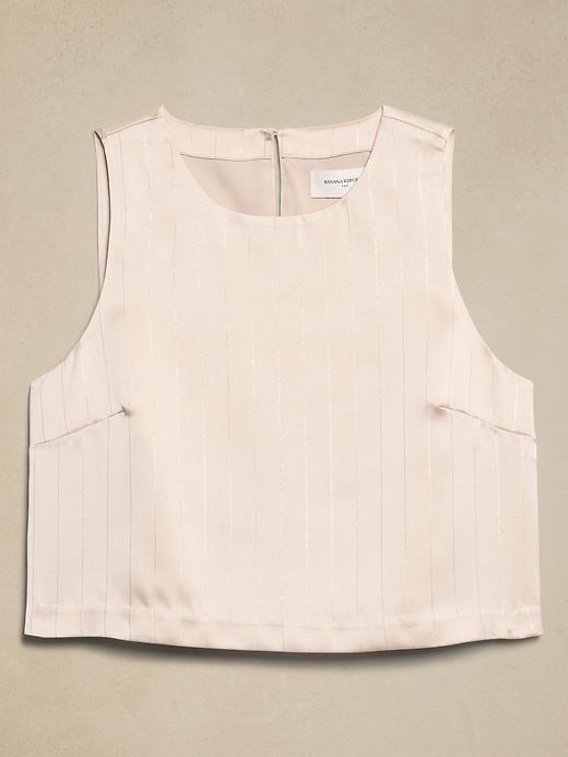 Lurex Cropped Shell Product Image