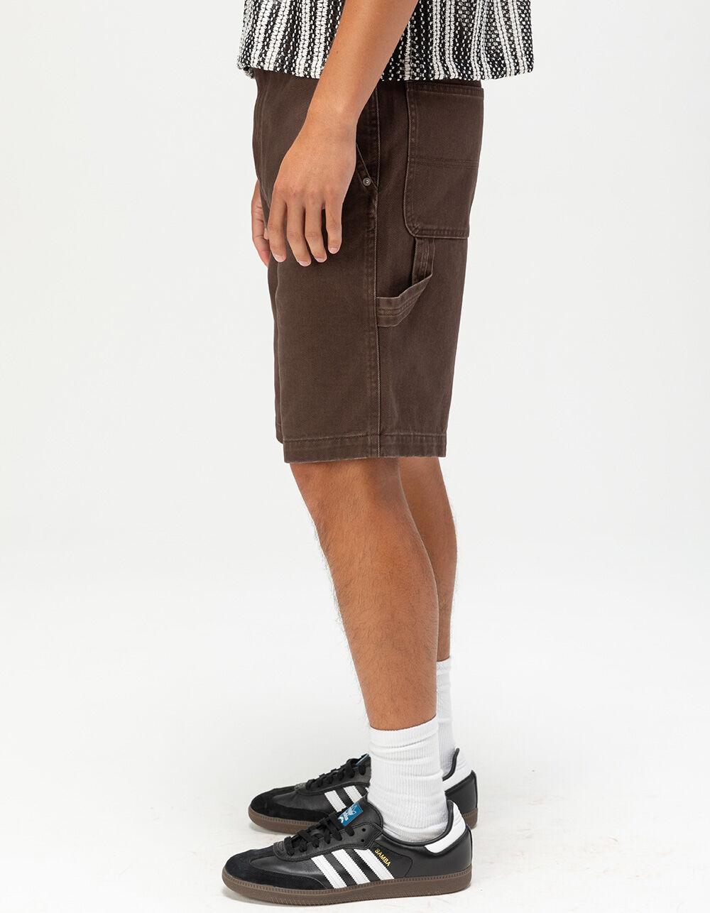 RSQ Mens Loose Twill Carpenter Shorts - CHOCOLATE Product Image