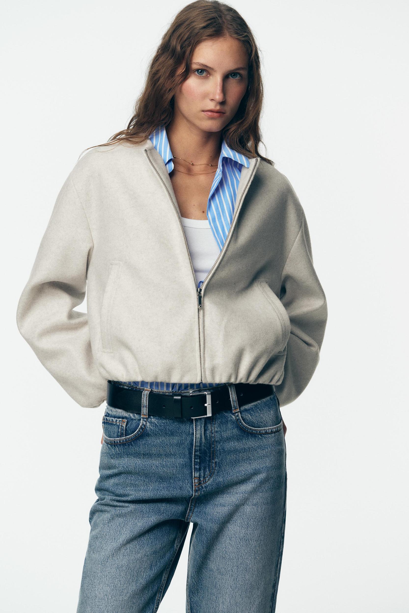 SOFT BOMBER JACKET Product Image