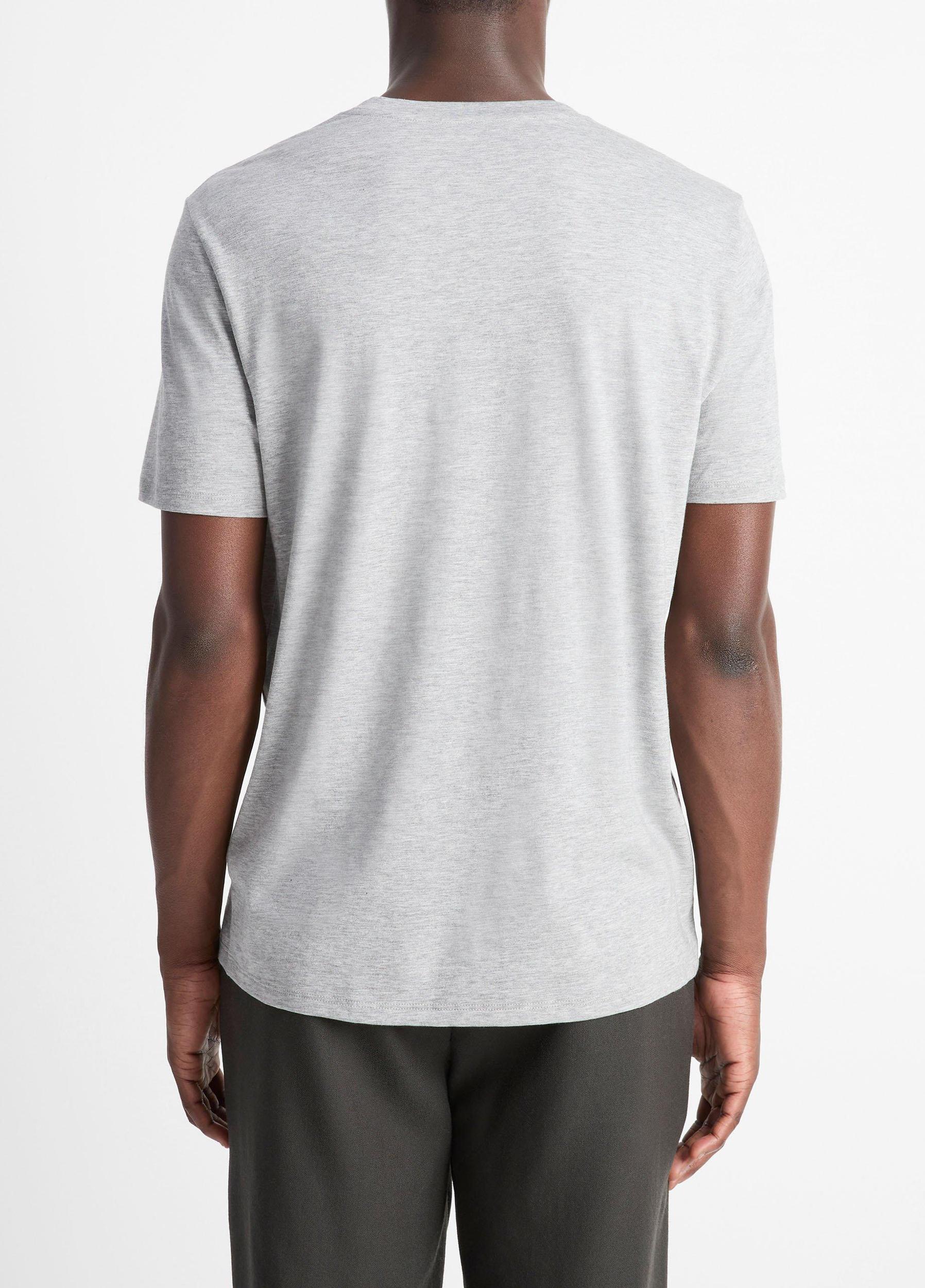 Pima Cotton V-Neck T-Shirt Product Image