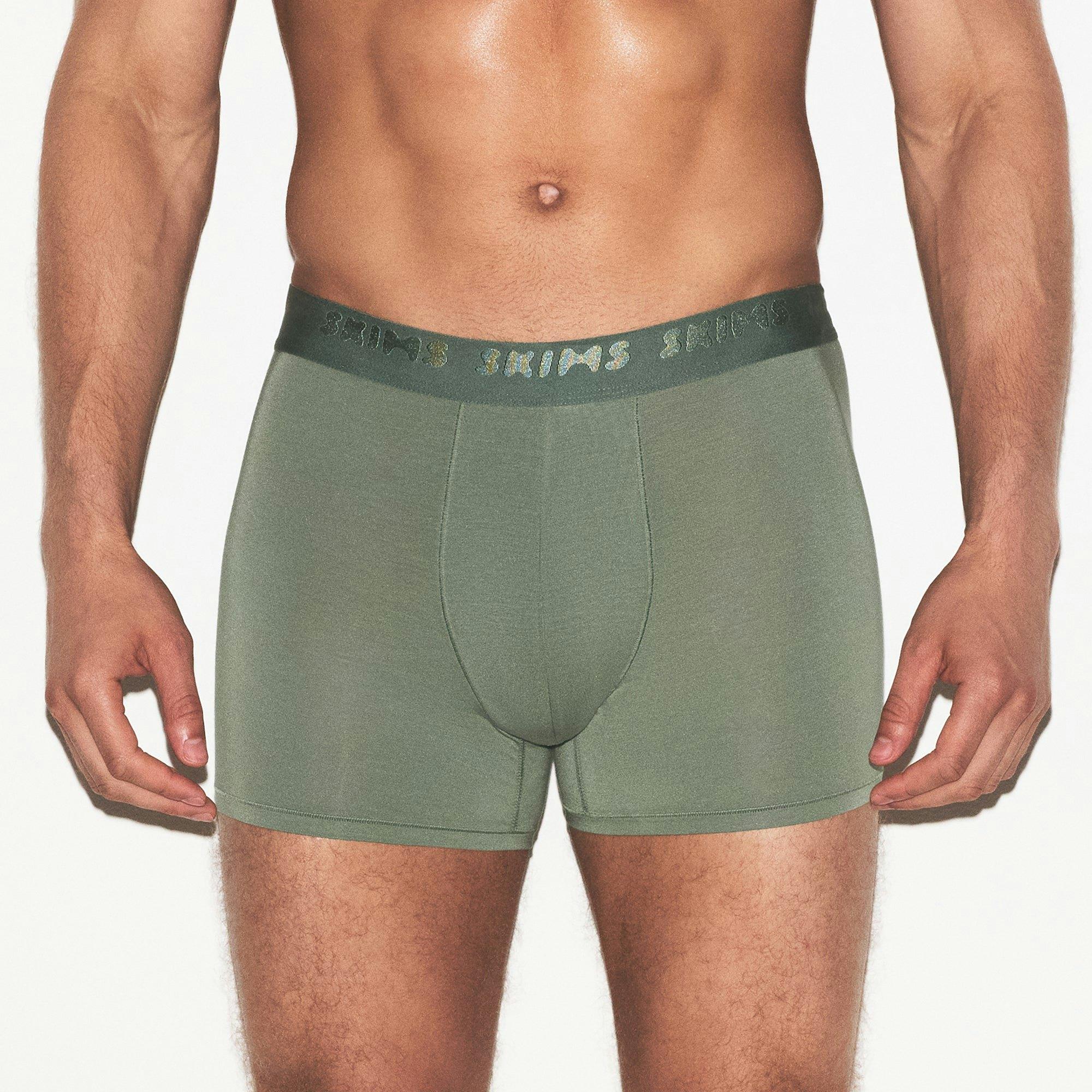 SKIMS STRETCH MENS 3" BOXER BRIEF 3-PACK | LAUREL MULTI Product Image