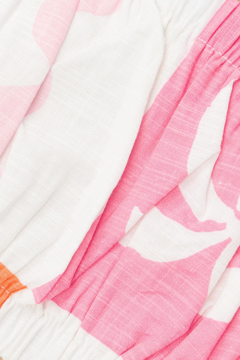 Cooper Skirt - Palm Tile Fuego Product Image