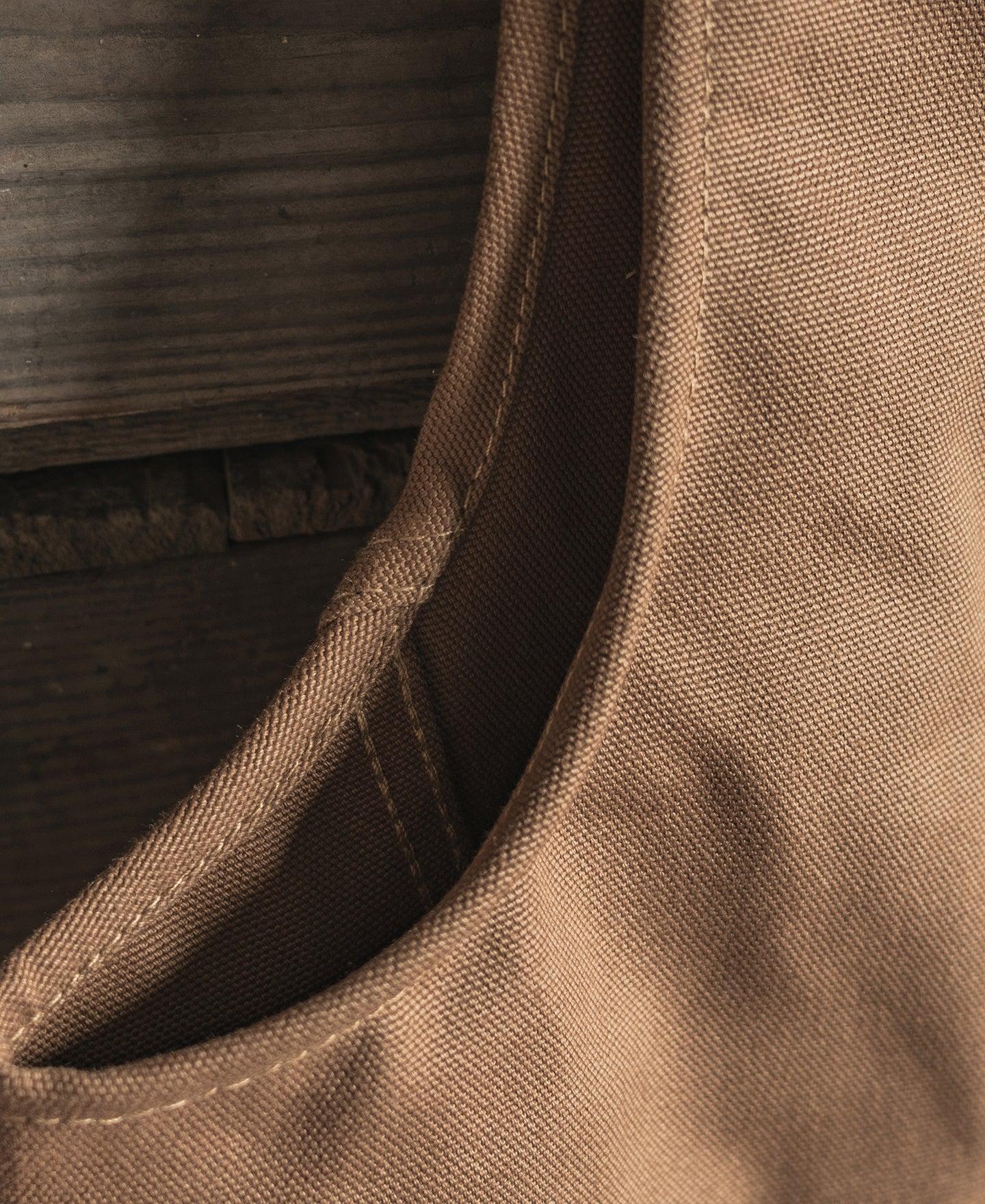 1930s Heavyweight Canvas Game Pocket Hunting Vest - Khaki Product Image