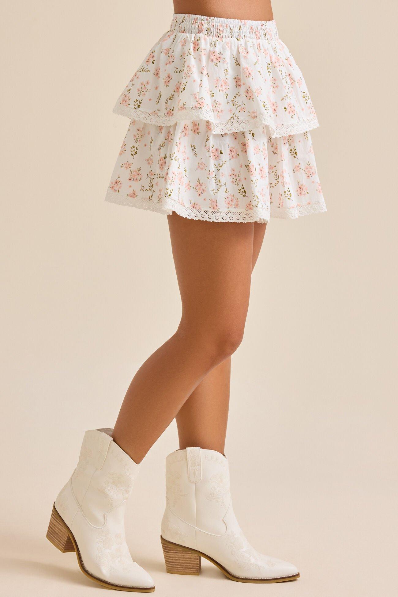 Ansley Smocked Floral Top Product Image