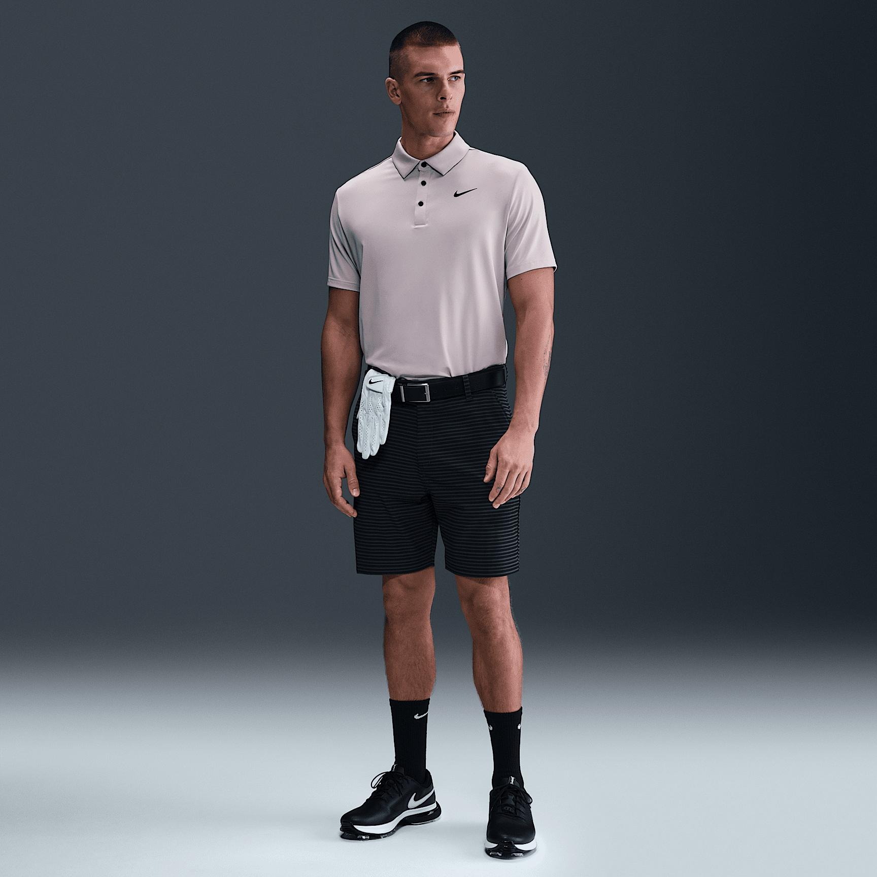 Nike Mens Tour Dri-FIT Heathered Golf Polo | FZ7489-379 Product Image