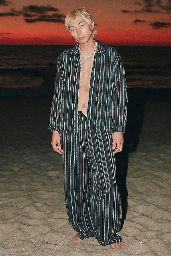 Urban Outfitters UO Surf Stripe Pull-On Beach Pant Mens at Urban Outfitters Product Image