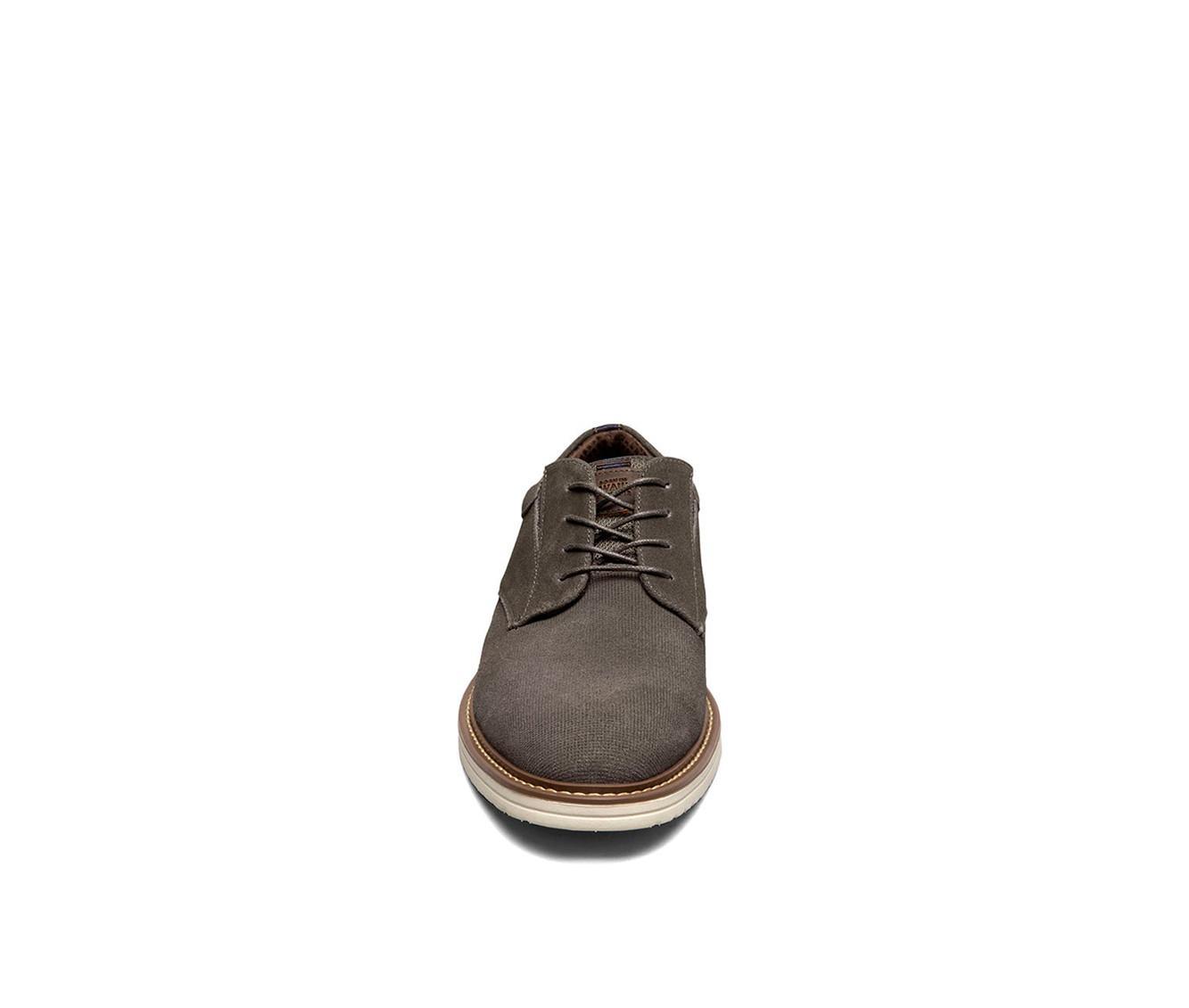 Men's Nunn Bush Griff Suede Plain Toe Oxford Oxfords Product Image