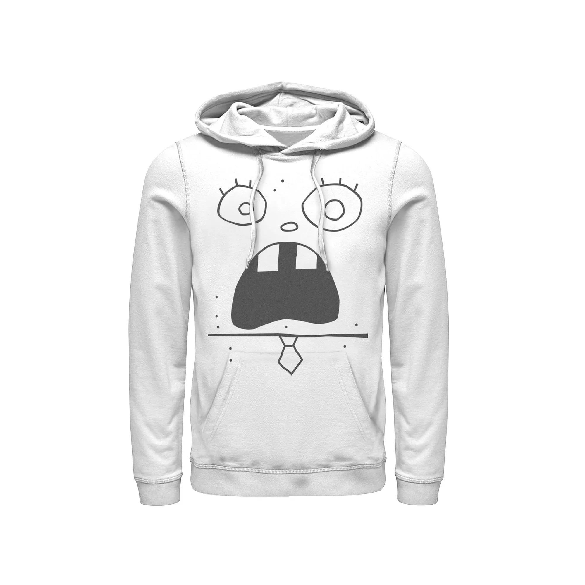 Men's Nickelodeon SpongeBob SquarePants Doodle Bob Face Costume Hoodie,  Product Image