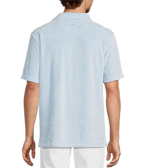 Tommy Bahama Poolside Sun Fade Short Sleeve Terry Polo Shirt Product Image