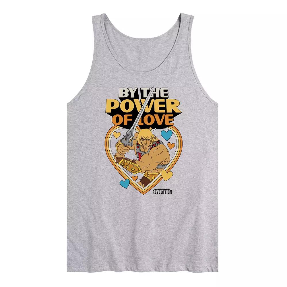 Men's Masters Of The Universe Power Of Love Graphic Tank Top,  Product Image