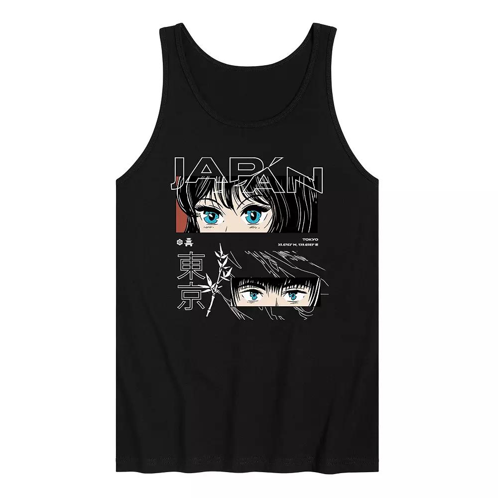 Men's Anime Mortal Love Tank Top,  Product Image