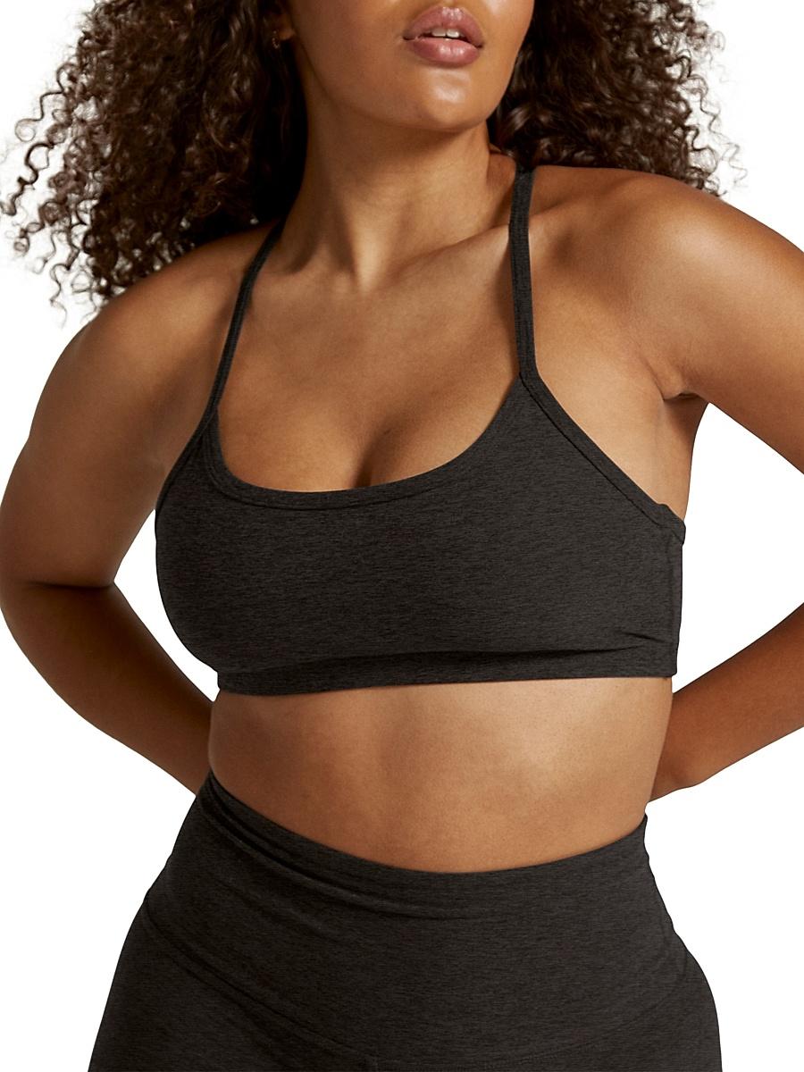Womens Spacedye Silm Racerback Bra Product Image