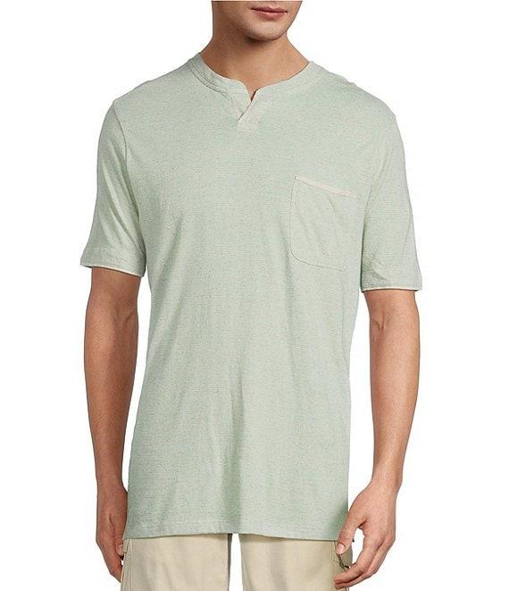 Tommy Bahama Palmetto Dune Short Sleeve Henley Shirt Product Image