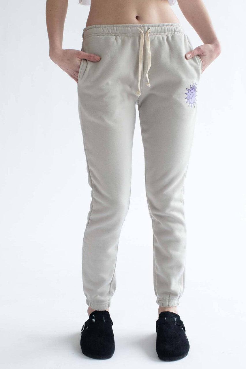 Beige Cosmic Joggers Product Image