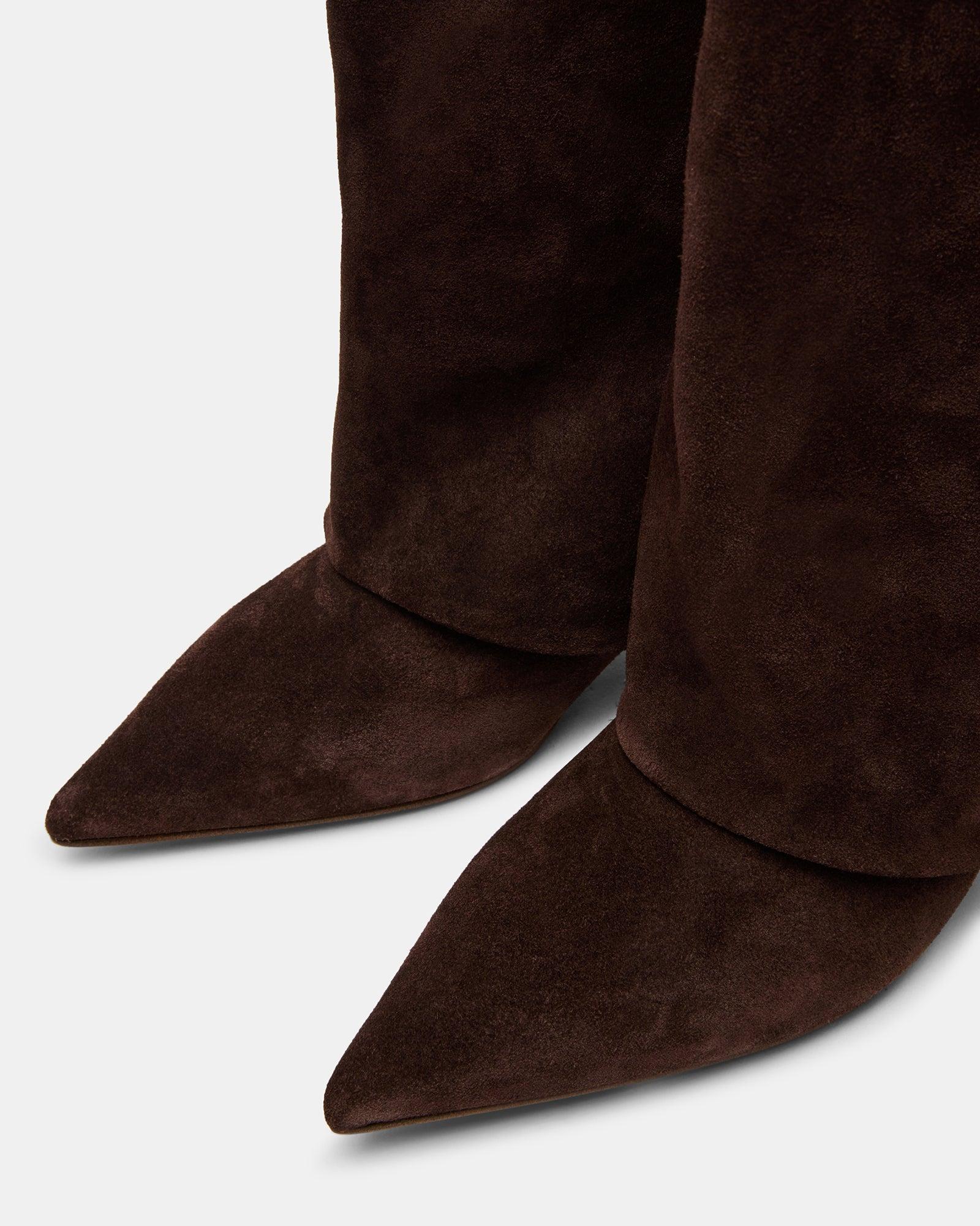 LUCA BROWN SUEDE Female Product Image