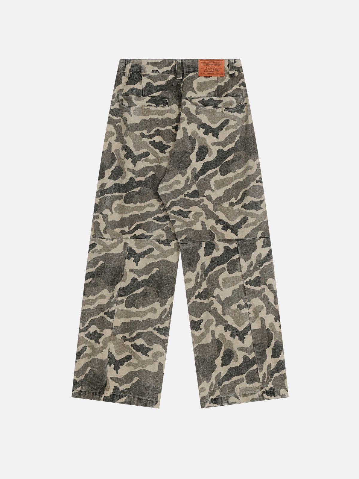 Aelfric Eden Pleated Camo Jeans Product Image