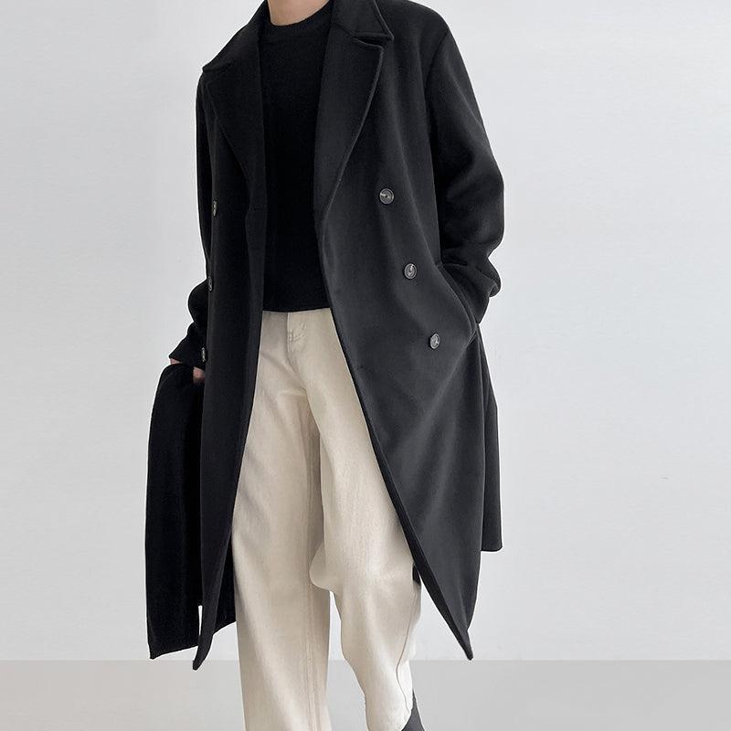 RT No. 11975 WOOLEN TRENCH COAT Product Image