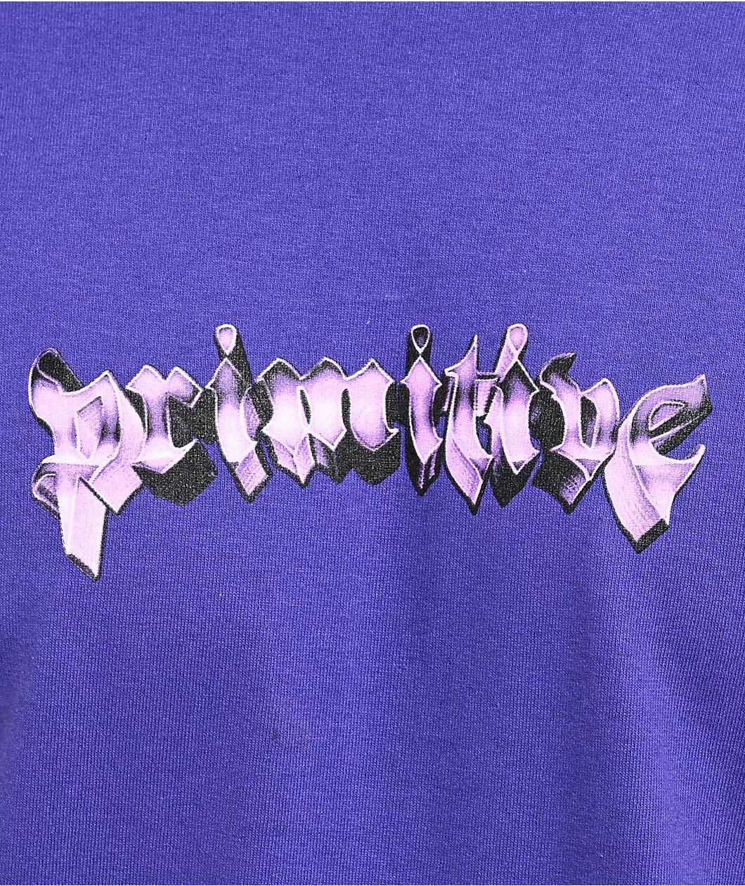 Primitive x WWE Deadman Forever Purple T-Shirt Product Image