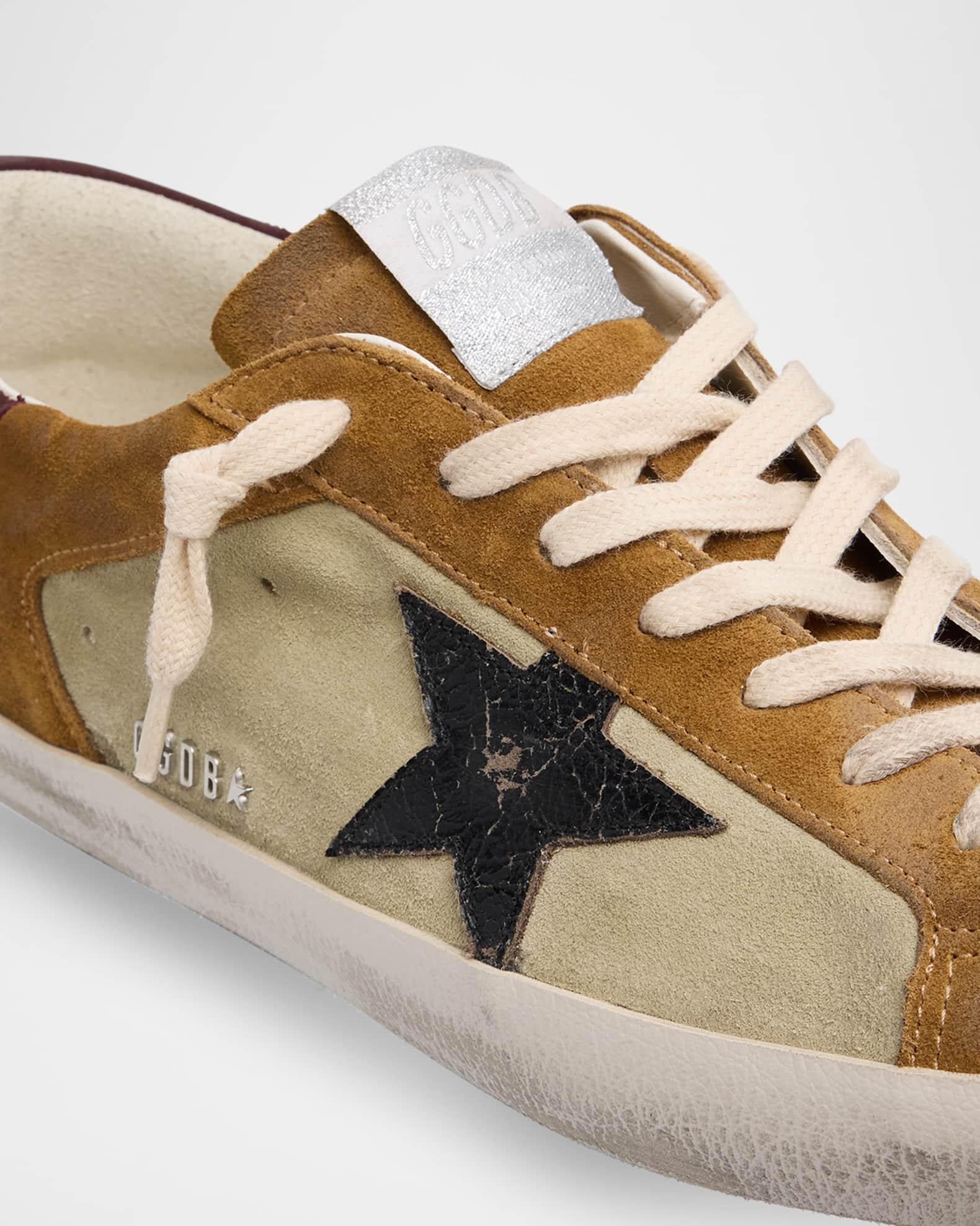 Men's Super-Star Suede Low-Top Sneakers Product Image
