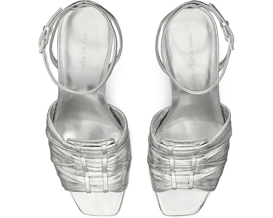 Women's Tory Burch 85 mm Ruched Heel Sandals Product Image