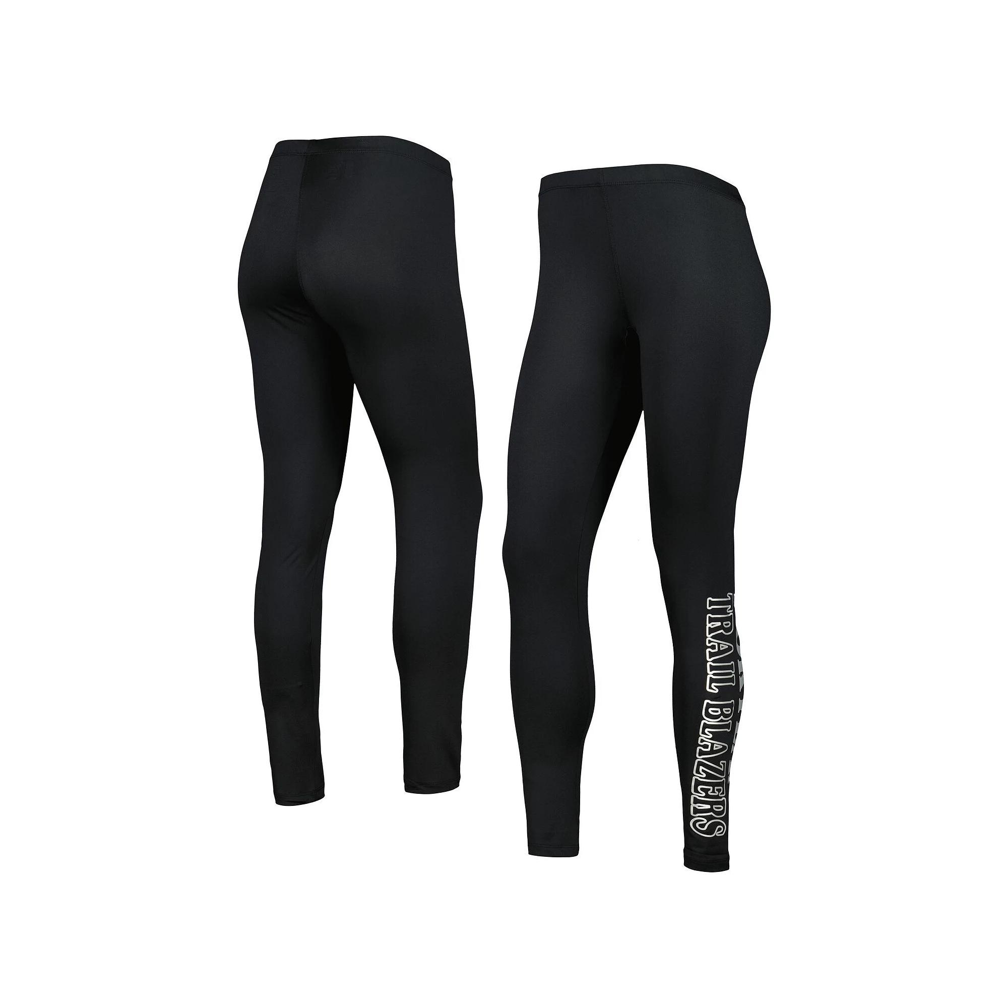 Women's G-III 4Her by Carl Banks Black Portland Trail Blazers Stadium Leggings, Size: XL Product Image