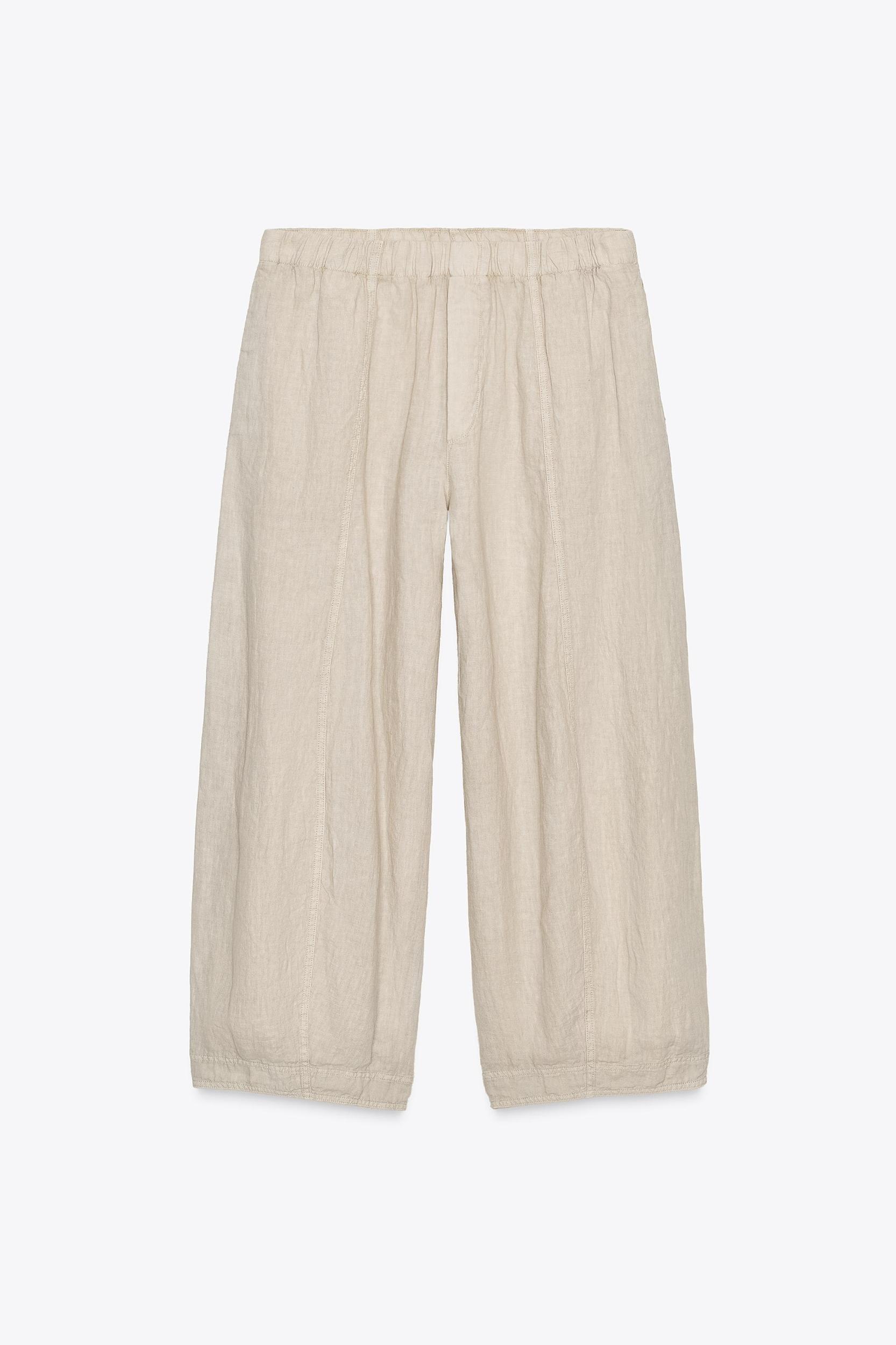 ZW COLLECTION LINEN PANTS Product Image